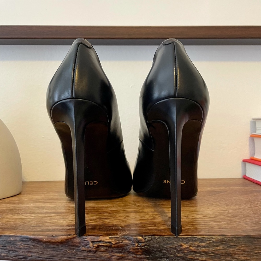 BRAND NEW CELINE CLASSIC BLACK PUMPS/ NEVER WORN!! - Picture 3 of 7